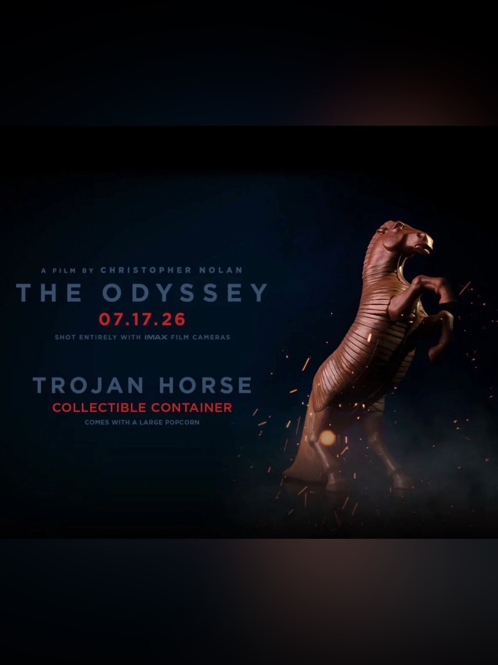 The Odyssey Trojan Horse Collectible Container - Brown